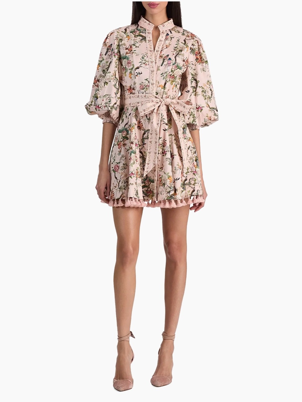 Alice + Olivia Lucy Mini Shirt Dress
